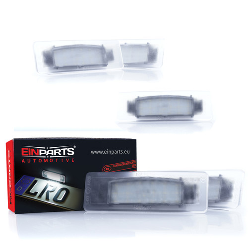 Led kennzeichenleuchte für - 2x,